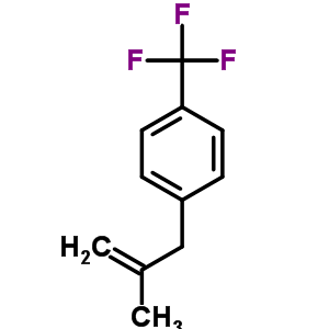 2-Methyl-3-[(4-trifluoromethyl)phenyl ]-1-propene Structure,53482-96-5Structure