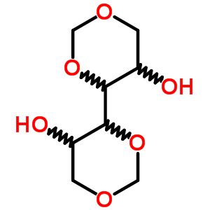 4-(5-Hydroxy-1,3-dioxan-4-yl)-1,3-dioxan-5-ol Structure,5349-09-7Structure