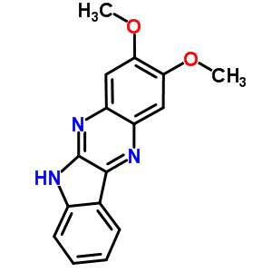 5H-indolo(2,3-b)quinoxaline, 2,3-dimethoxy- Structure,53493-62-2Structure