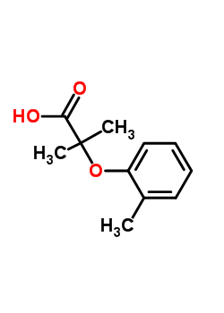 2-Methyl-2-(2-methylphenoxy)propanoic acid Structure,53498-62-7Structure