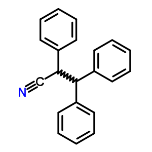 Benzenepropanenitrile, a,b-diphenyl- Structure,5350-66-3Structure