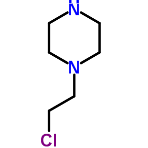 1-(2-Chloroethyl)piperazine Structure,53502-60-6Structure