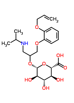 心得平葡糖苷酸结构式_53564-66-2结构式