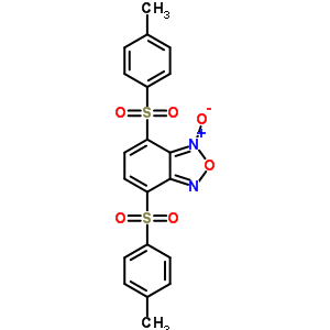 4,7-Bis[(4-methylphenyl)sulfonyl ]benzofurazane 1-oxide Structure,53619-77-5Structure