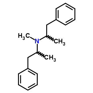 N,α,α-三甲基二苯乙胺结构式_53660-19-8结构式