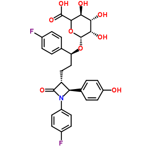 Ezetimibe hydroxy glucuronide Structure,536709-33-8Structure