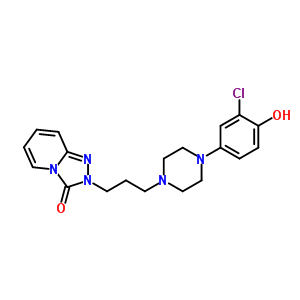 4-Hydroxytrazodone Structure,53818-10-3Structure