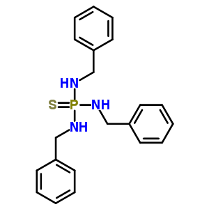 N-bis(benzylamino)phosphinothioyl-1-phenyl-methanamine Structure,53820-05-6Structure