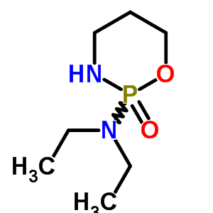 N,N-二乙基环磷酰胺结构式_53859-37-3结构式