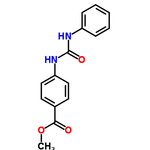 Methyl 4-[(phenylcarbamoyl)amino]benzoate Structure,53865-58-0Structure