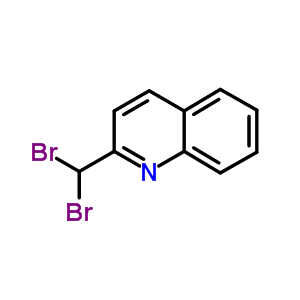 2-(二溴甲基)喹啉结构式_53867-81-5结构式