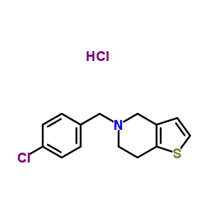 Ticlopidine hydrochloride imp. h (ep) as hydrochloride Structure,53885-39-5Structure