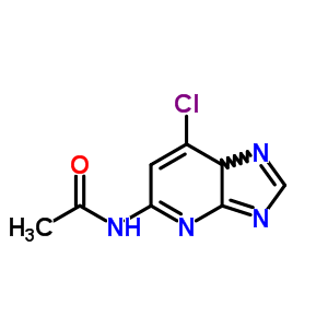 n-(7-氯-1H-咪唑并[4,5-b]吡啶-5-基)-乙酰胺结构式_53995-28-1结构式