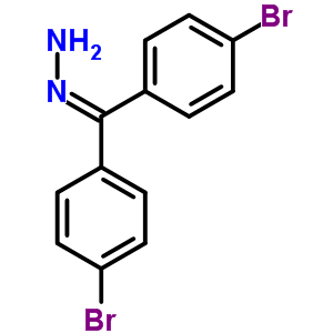 4,4’-Dibromobenzophenone hydrazone Structure,54008-12-7Structure