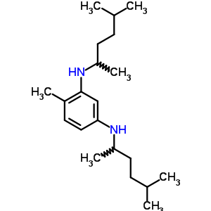 N,n’-bis(1,4-dimethylpentyl)-4-methyl-1,3-benzenediamine Structure,54061-05-1Structure