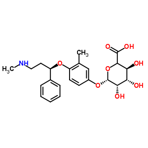 4’-Hydroxy atomoxetine-d-glucuronide Structure,540729-08-6Structure