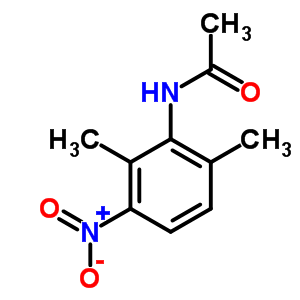 N-acetyl-3-nitro-2,6-dimethylaniline Structure,5416-12-6Structure