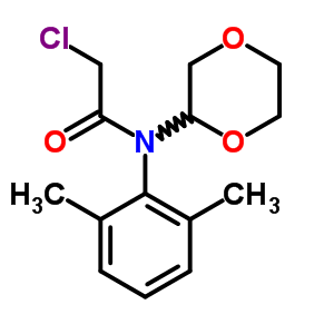 2-Chloro-n-(1,3-dioxolan-2-ylmethyl)-n-(2,6-dimethylphenyl)acetamide Structure,54237-74-0Structure