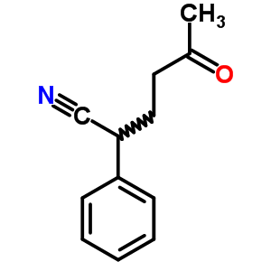 Benzeneacetonitrile, a-(3-oxobutyl)- Structure,54248-06-5Structure