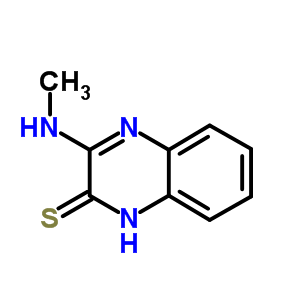 2(1H)-quinoxalinethione,3-(methylamino)-(9ci) Structure,54253-31-5Structure