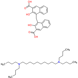 4-[(3-Carboxy-2-hydroxy-naphthalen-1-yl)methyl]-3-hydroxy-naphthalene-2-carboxylic acid Structure,5429-93-6Structure