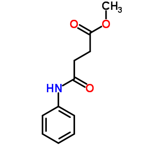 Methyl 3-(phenylcarbamoyl)propanoate Structure,5430-83-1Structure