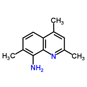 2,4,7-Trimethylquinolin-8-amine Structure,5433-08-9Structure