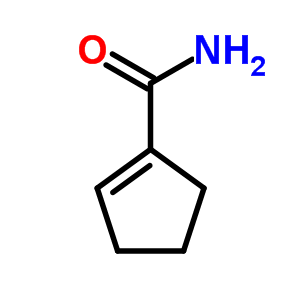 Cyclopentene-1-carboxamide Structure,5434-85-5Structure