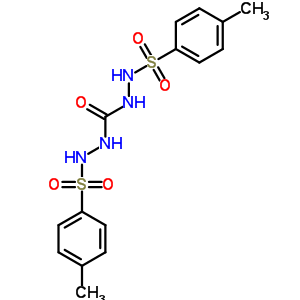 Benzenesulfonic acid,4-methyl-, 2-[[2-[(4-methylphenyl)sulfonyl]hydrazinyl]carbonyl]hydrazide Structure,5435-19-8Structure