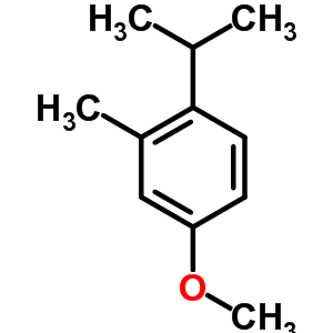 4-Methoxy-2-methyl-1-propan-2-yl-benzene Structure,5436-42-0Structure