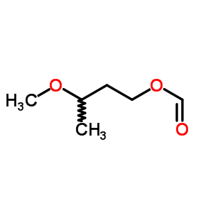 3-甲氧基丁基甲酸结构式_5437-07-0结构式