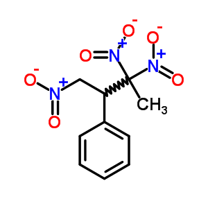 Benzene,[2,2-dinitro-1-(nitromethyl)propyl]- Structure,5437-74-1Structure