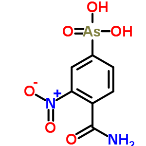 Arsonic acid,[4-(aminocarbonyl)-3-nitrophenyl]-(9ci) Structure,5440-11-9Structure