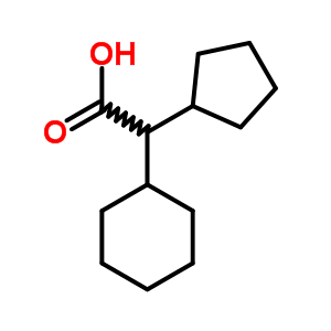 Cyclohexaneacetic acid,a-cyclopentyl- Structure,5441-75-8Structure