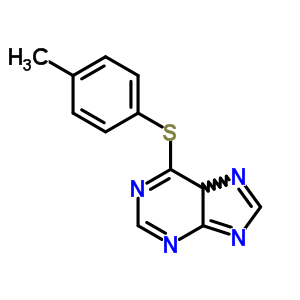 6-(4-Methylphenyl)sulfanyl-5h-purine Structure,5444-08-6Structure