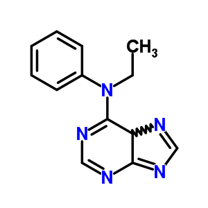 N-ethyl-n-phenyl-5h-purin-6-amine Structure,5444-67-7Structure