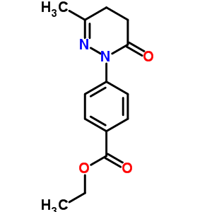 Ethyl 4-(3-methyl-6-oxo-4,5-dihydropyridazin-1-yl)benzoate Structure,5446-14-0Structure