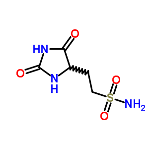 Dl-5-hydantoinethanesulfonamide Structure,5446-33-3Structure