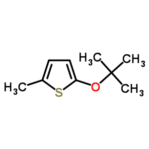 2-(1,1-Dimethylethoxy)-5-methylthiophene Structure,54461-04-0Structure