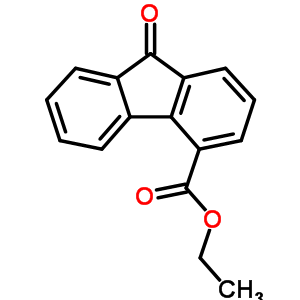 Ethyl 9-oxofluorene-4-carboxylate Structure,5447-75-6Structure