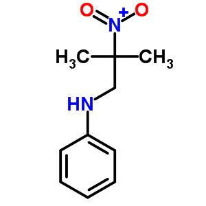 Benzenamine,n-(2-methyl-2-nitropropyl)- Structure,5448-31-7Structure