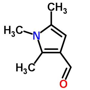 1,2,5-Trimethyl-1H-pyrrole-3-carbaldehyde Structure,5449-87-6Structure