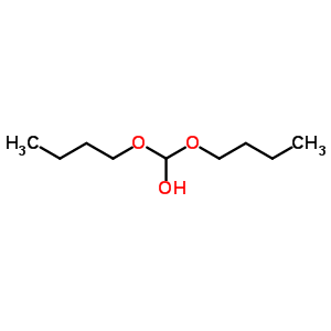 Dibutoxymethanol Structure,54518-04-6Structure