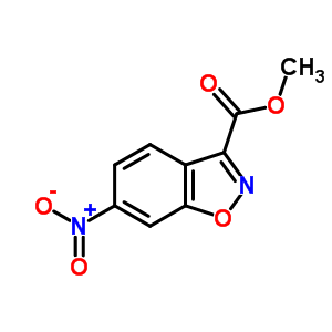 Methyl 6-nitro-1,2-benzisoxazole-3-carboxylate Structure,5453-86-1Structure