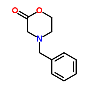 4-Benzyl-morpholin-2-one Structure,5453-99-6Structure