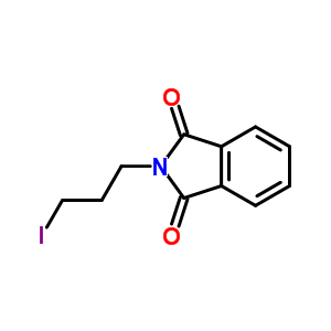 2-(3-碘丙基)-1H-异吲哚-1,3(2H)-二酮结构式_5457-29-4结构式