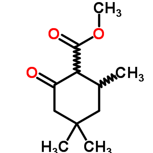 2,4,4-Trimethyl-6-oxocyclohexanecarboxylic acid methyl ester Structure,54576-10-2Structure