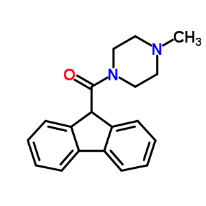 9H-fluoren-9-yl-(4-methylpiperazin-1-yl)methanone Structure,54583-31-2Structure