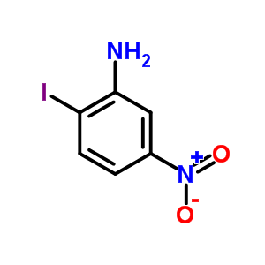 2-碘-5-硝基苯胺结构式_5459-50-7结构式