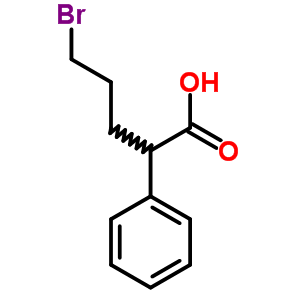 5-Bromo-2-(4-chlorophenyl)pentanoic acid Structure,5464-04-0Structure